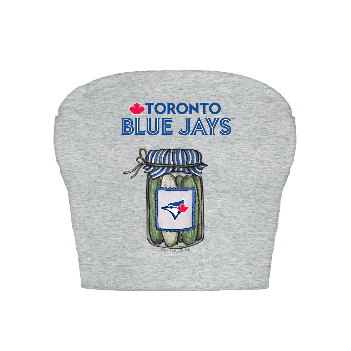 Toronto Blue Jays Pickle Jar Crop Tube Top