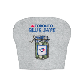 Toronto Blue Jays Pickle Jar Crop Tube Top