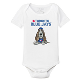Toronto Blue Jays Puddy Short Sleeve Snapper - Tiny Turnip
