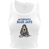 Toronto Blue Jays Puddy Crop Tank - Tiny Turnip