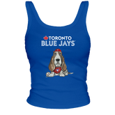 Toronto Blue Jays Puddy Ribbed Tank - Tiny Turnip
