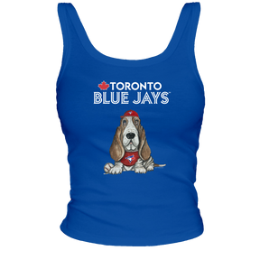 Toronto Blue Jays Puddy Ribbed Tank - Tiny Turnip