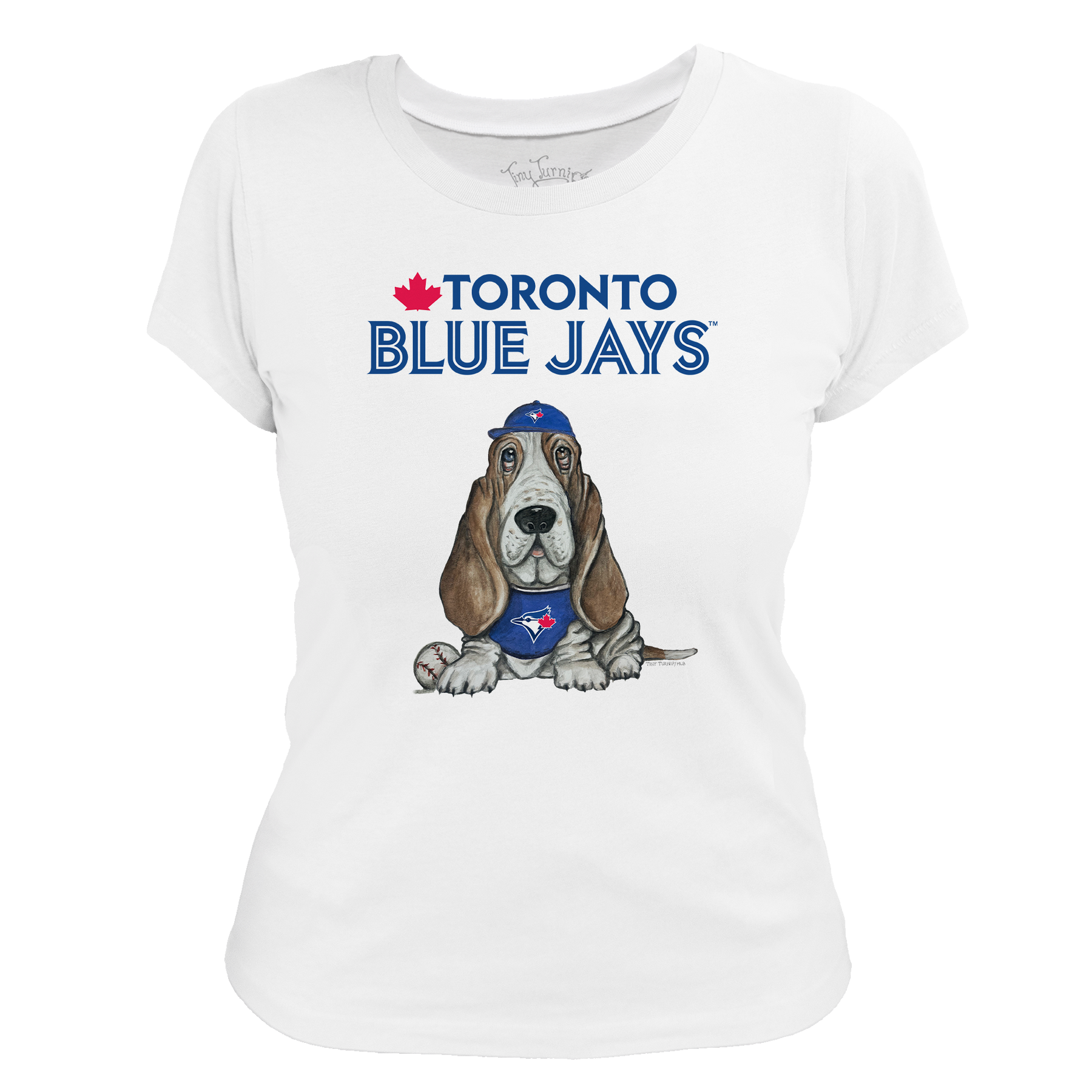Toronto Blue Jays Puddy Women's Tee Shirt - Tiny Turnip