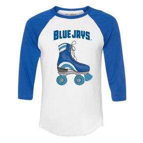 Toronto Blue Jays Retro Skate 3/4 Royal Blue Sleeve Raglan