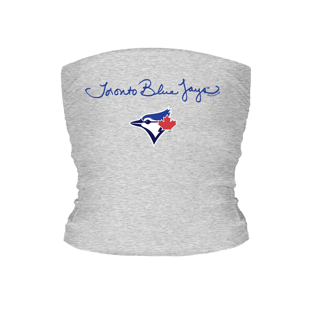 Toronto Blue Jays Logo Script Tube Top - Tiny Turnip