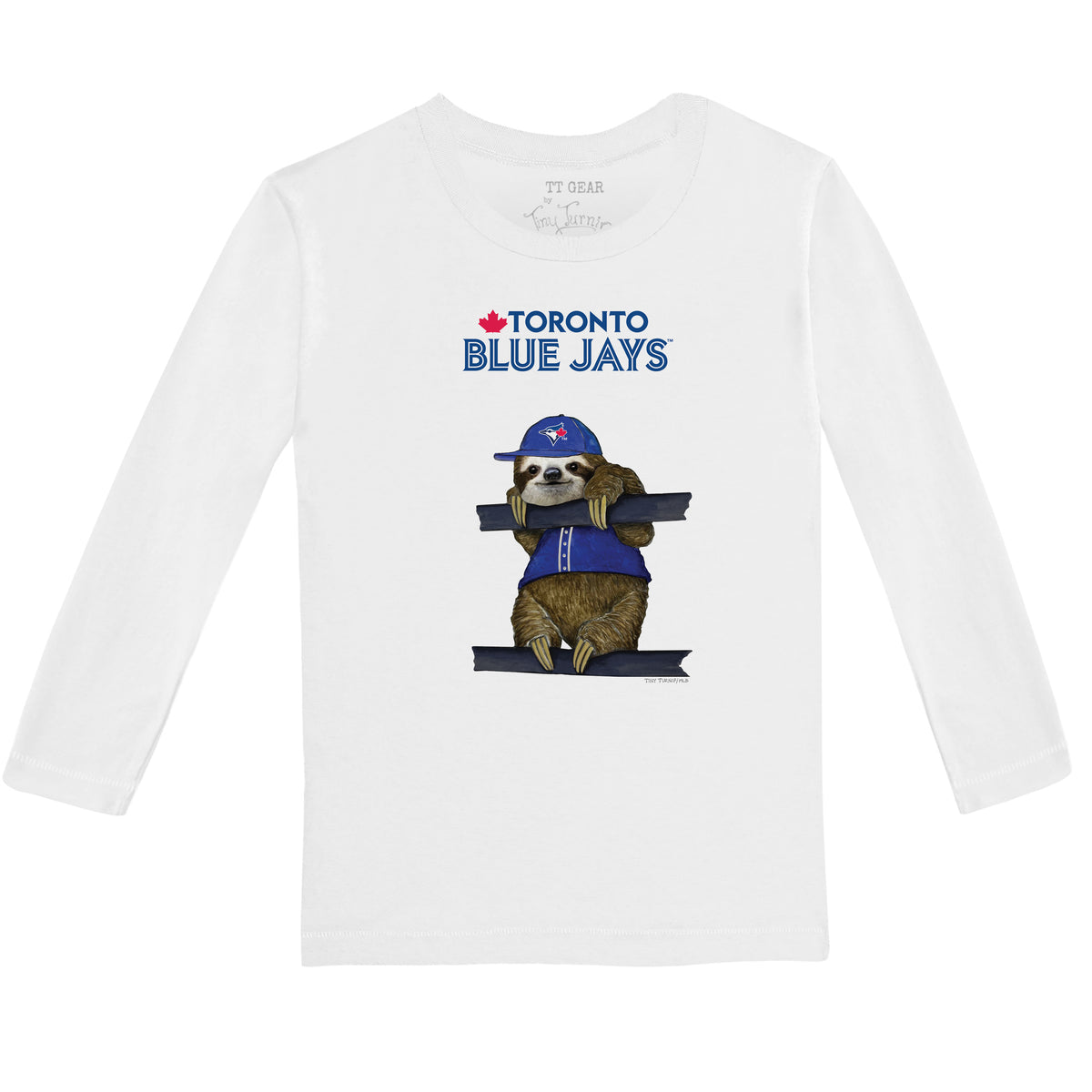 Toronto Blue Jays Sloth Long-Sleeve Tee Shirt