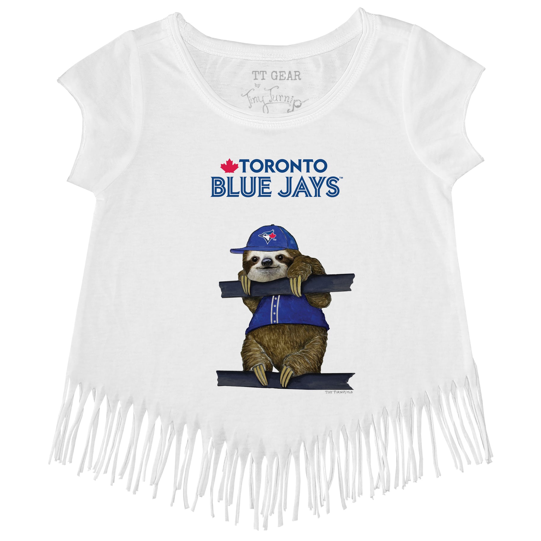 Toronto Blue Jays Sloth Fringe Tee