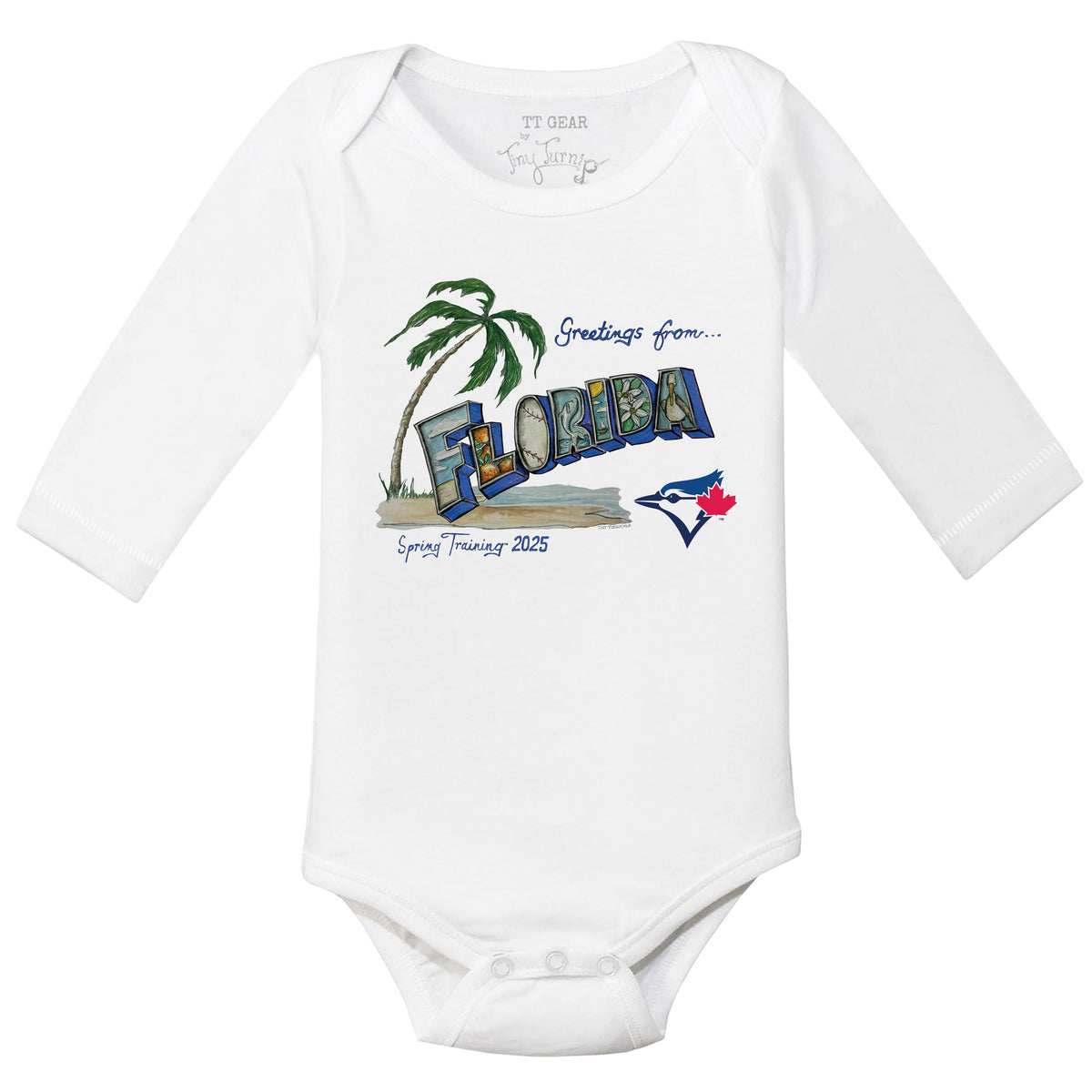 Toronto Blue Jays Spring Training 2025 Long Sleeve Snapper