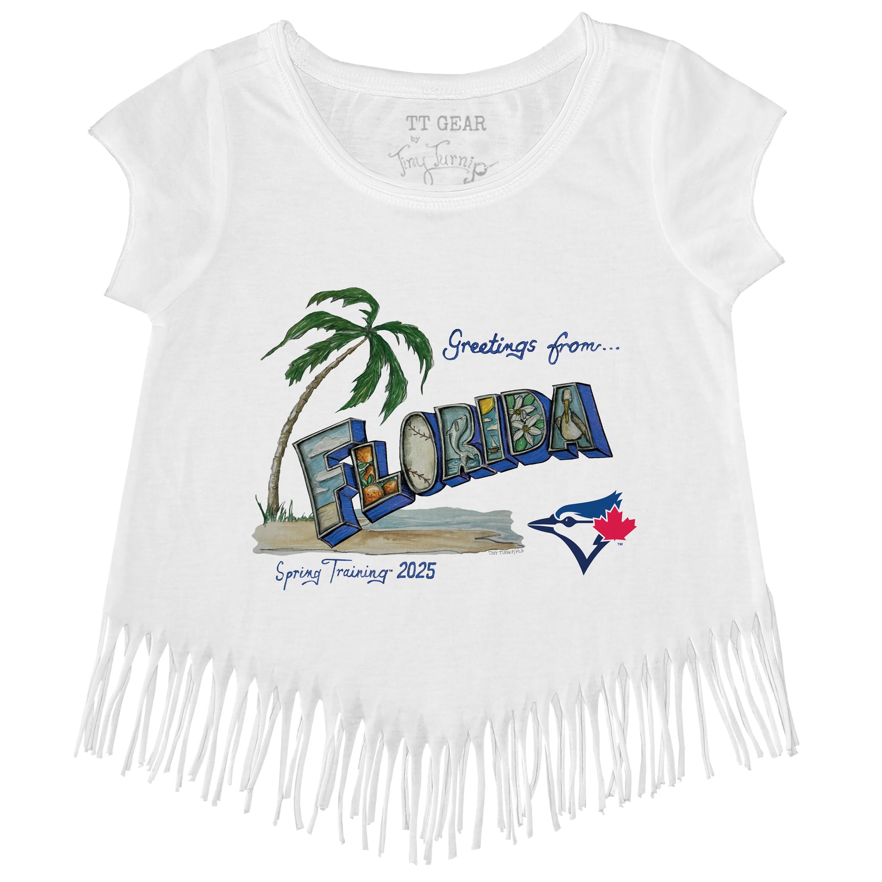 Toronto Blue Jays Spring Training 2025 Fringe Tee