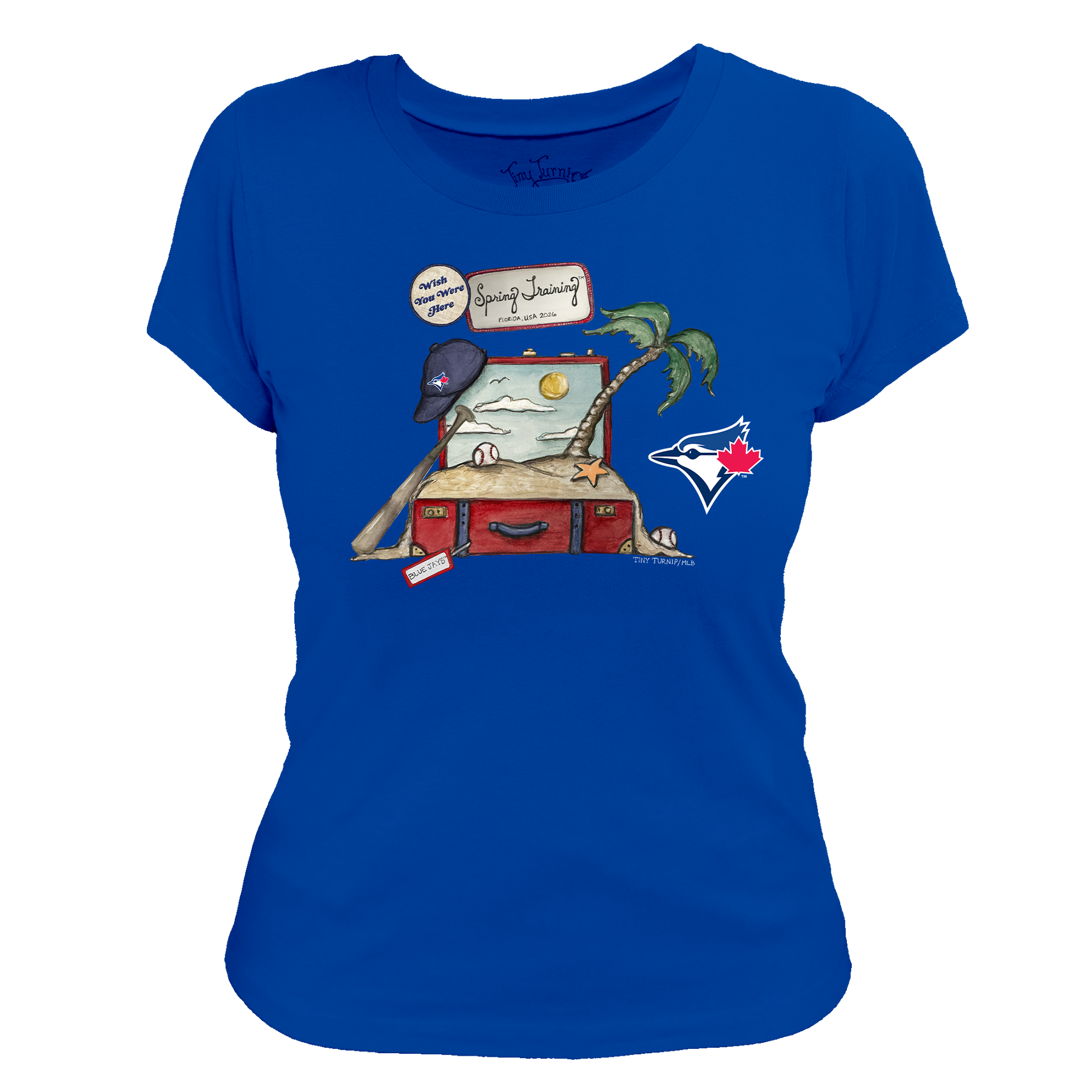 Toronto Blue Jays Spring Training 2026 Women's Tee Shirt - Tiny Turnip