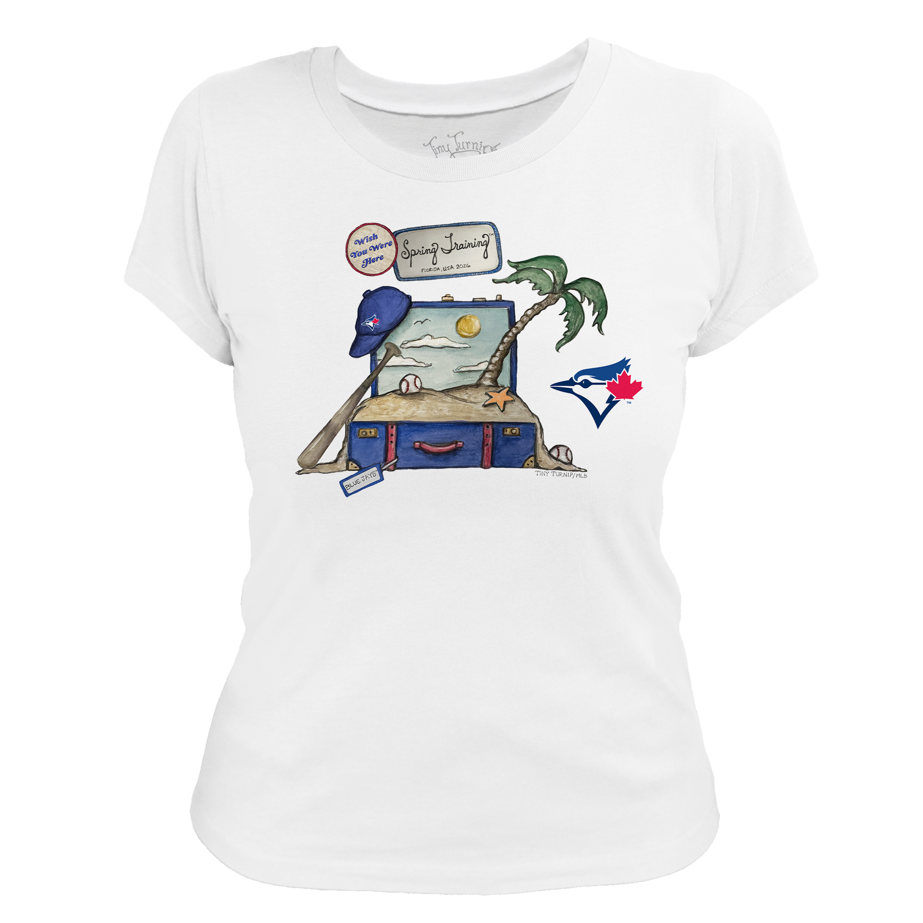 Toronto Blue Jays Spring Training 2026 Women's Tee Shirt - Tiny Turnip