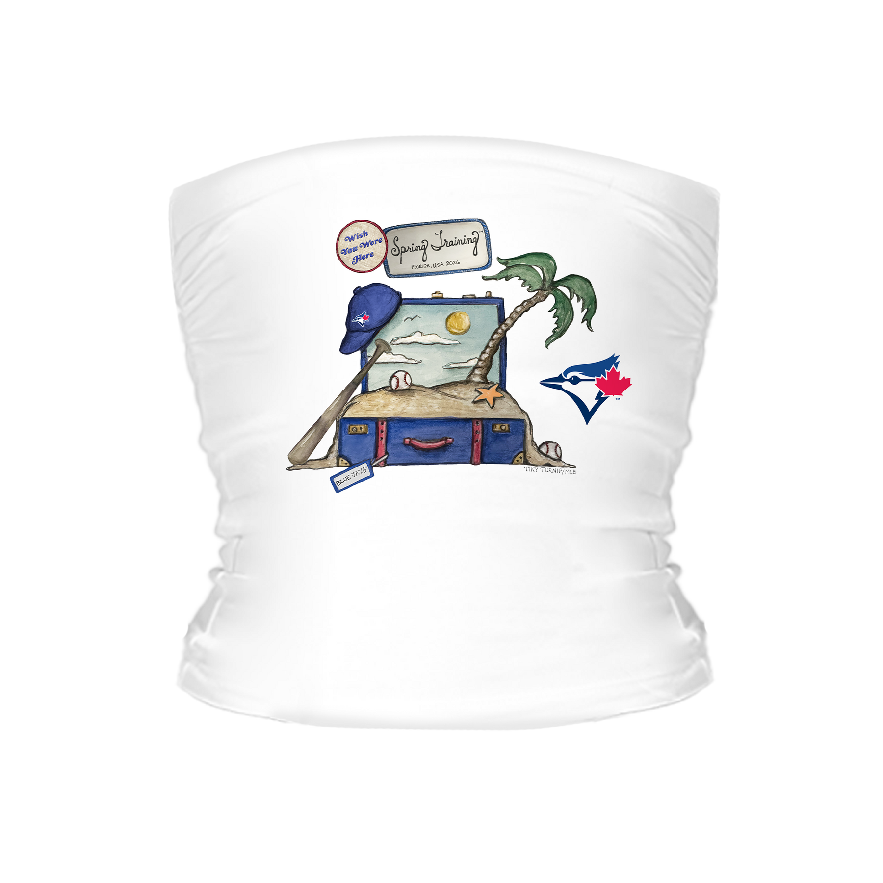 Toronto Blue Jays Spring Training 2026 Tube Top - Tiny Turnip