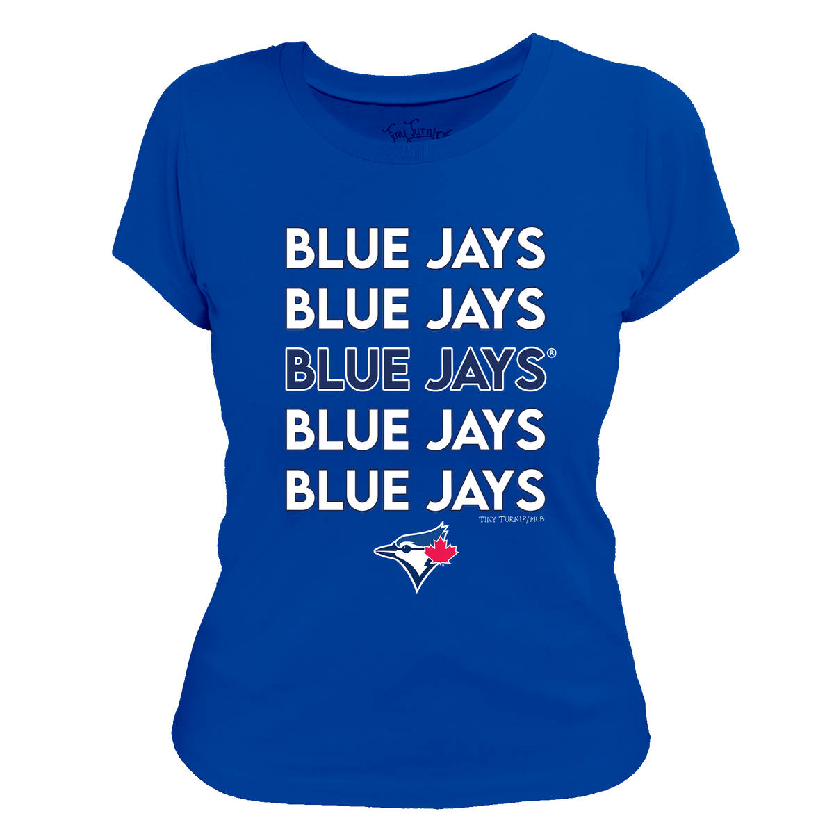 Toronto Blue Jays Stacked Tee Shirt
