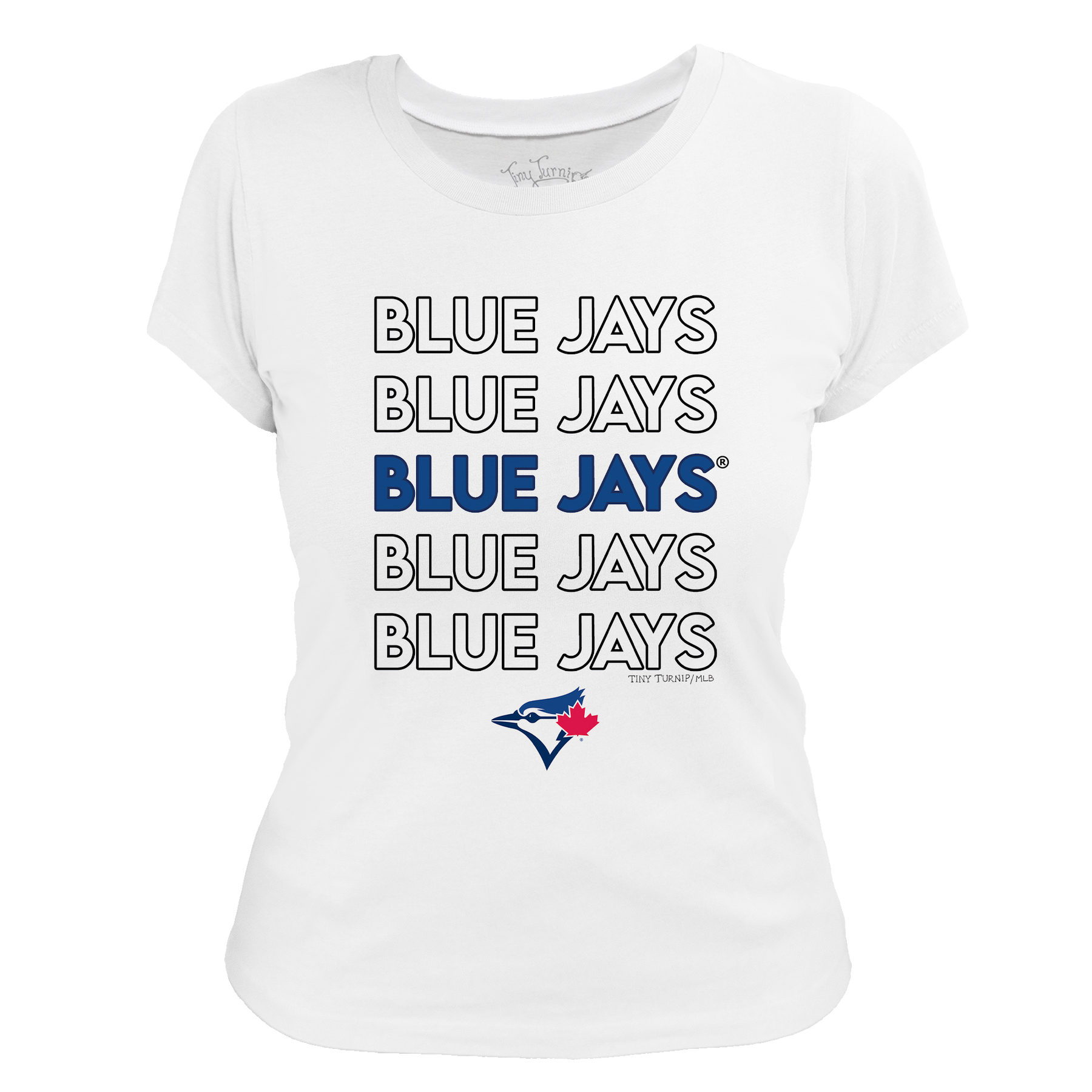 Toronto Blue Jays Stacked Tee Shirt