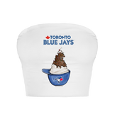 Toronto Blue Jays Sundae Helmet Crop Tube Top