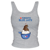 Toronto Blue Jays Sundae Helmet Ribbed Tank