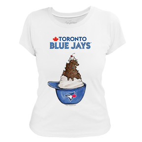 Toronto Blue Jays Sundae Helmet Women's Tee Shirt