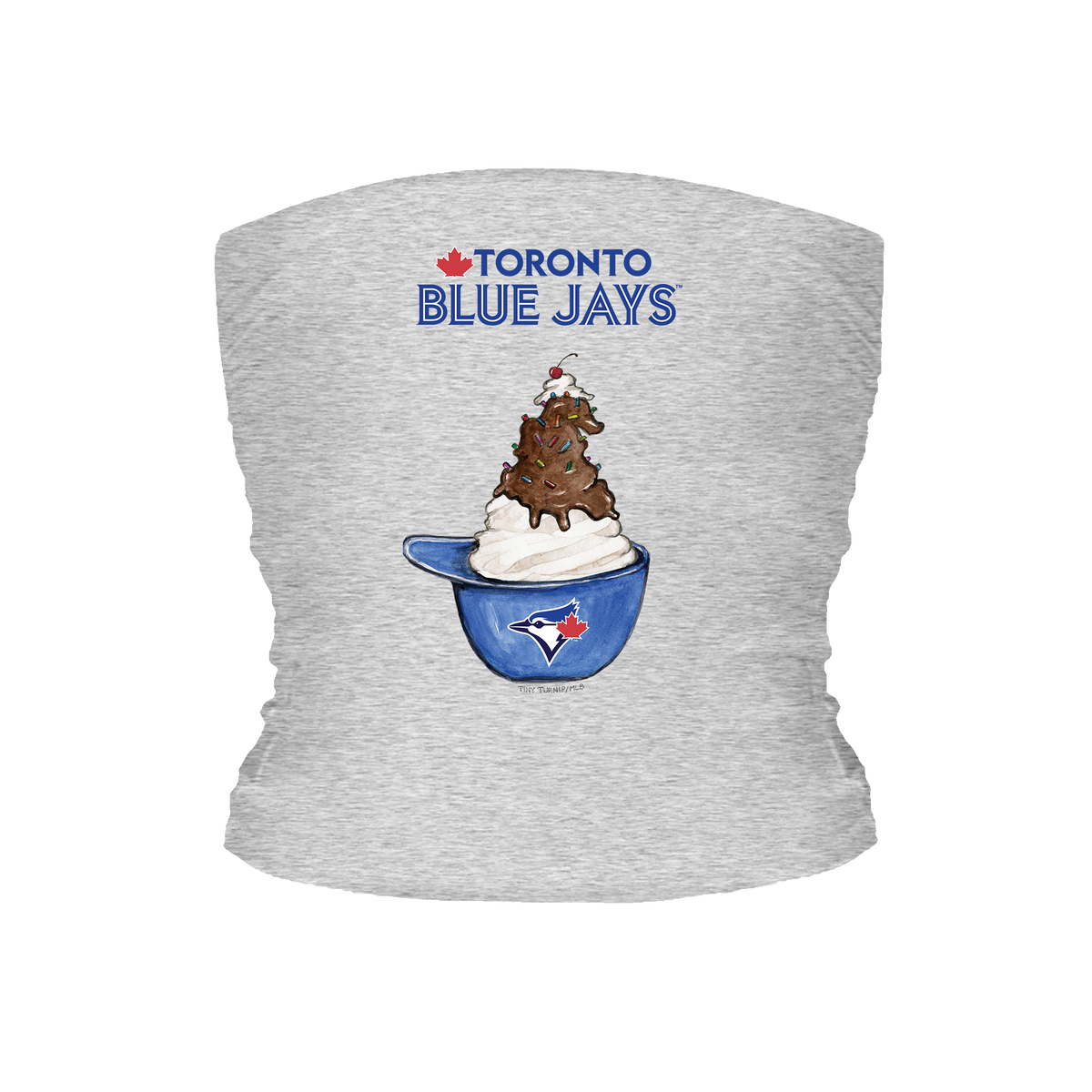 Toronto Blue Jays Sundae Helmet Tube Top - Tiny Turnip