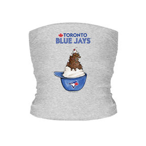 Toronto Blue Jays Sundae Helmet Tube Top - Tiny Turnip