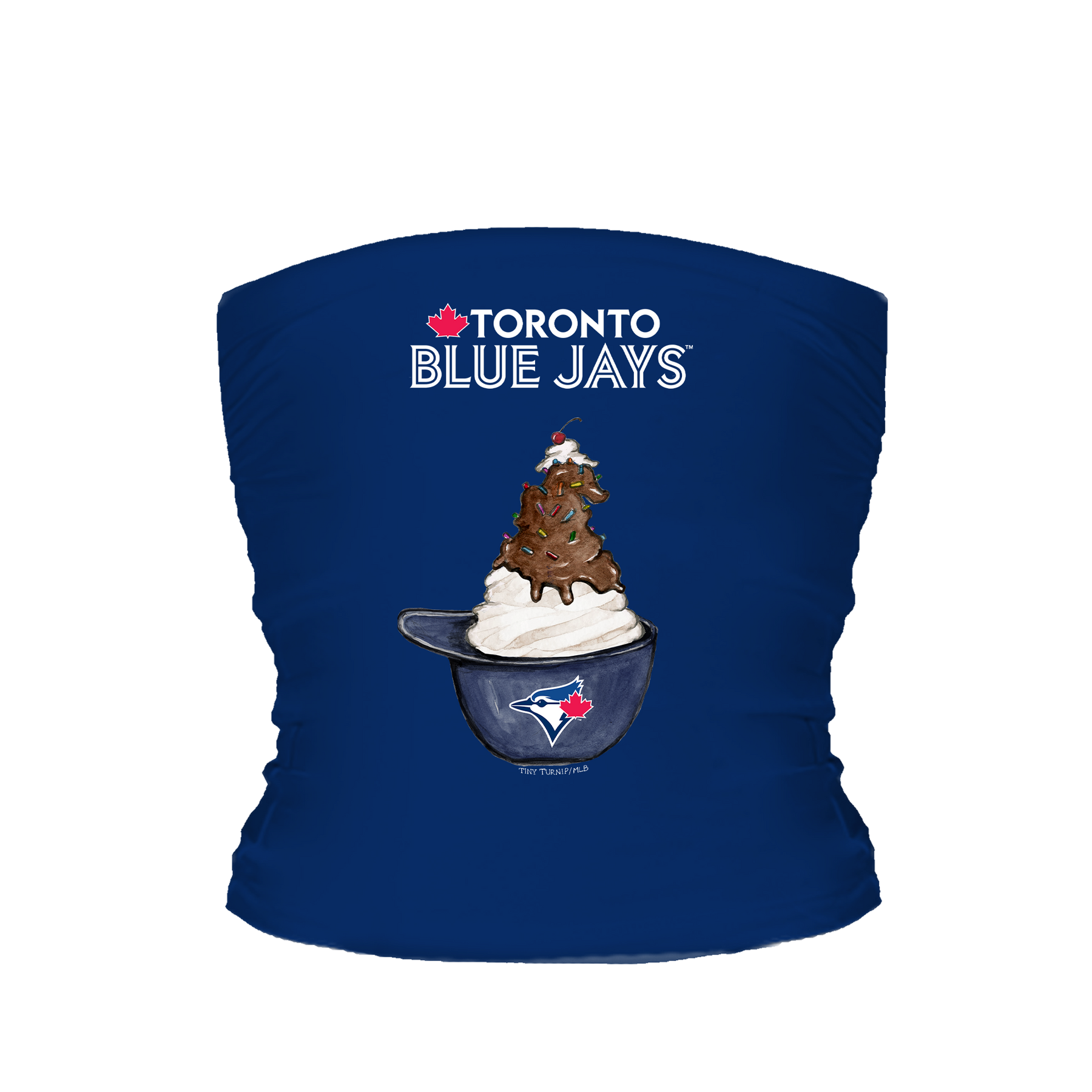 Toronto Blue Jays Sundae Helmet Tube Top - Tiny Turnip