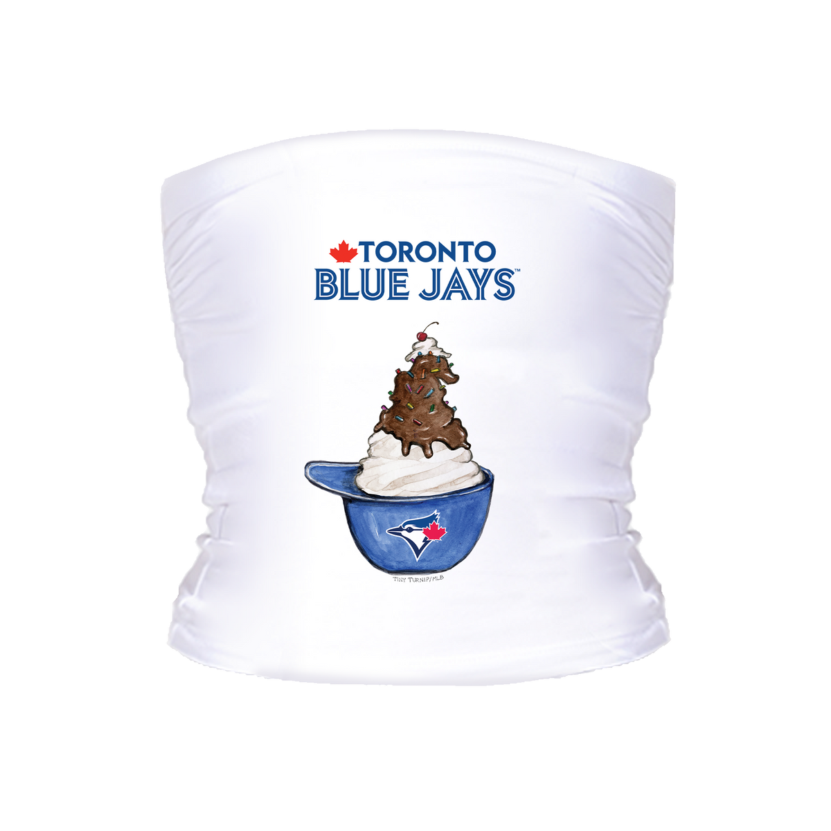 Toronto Blue Jays Sundae Helmet Crop Tube Top