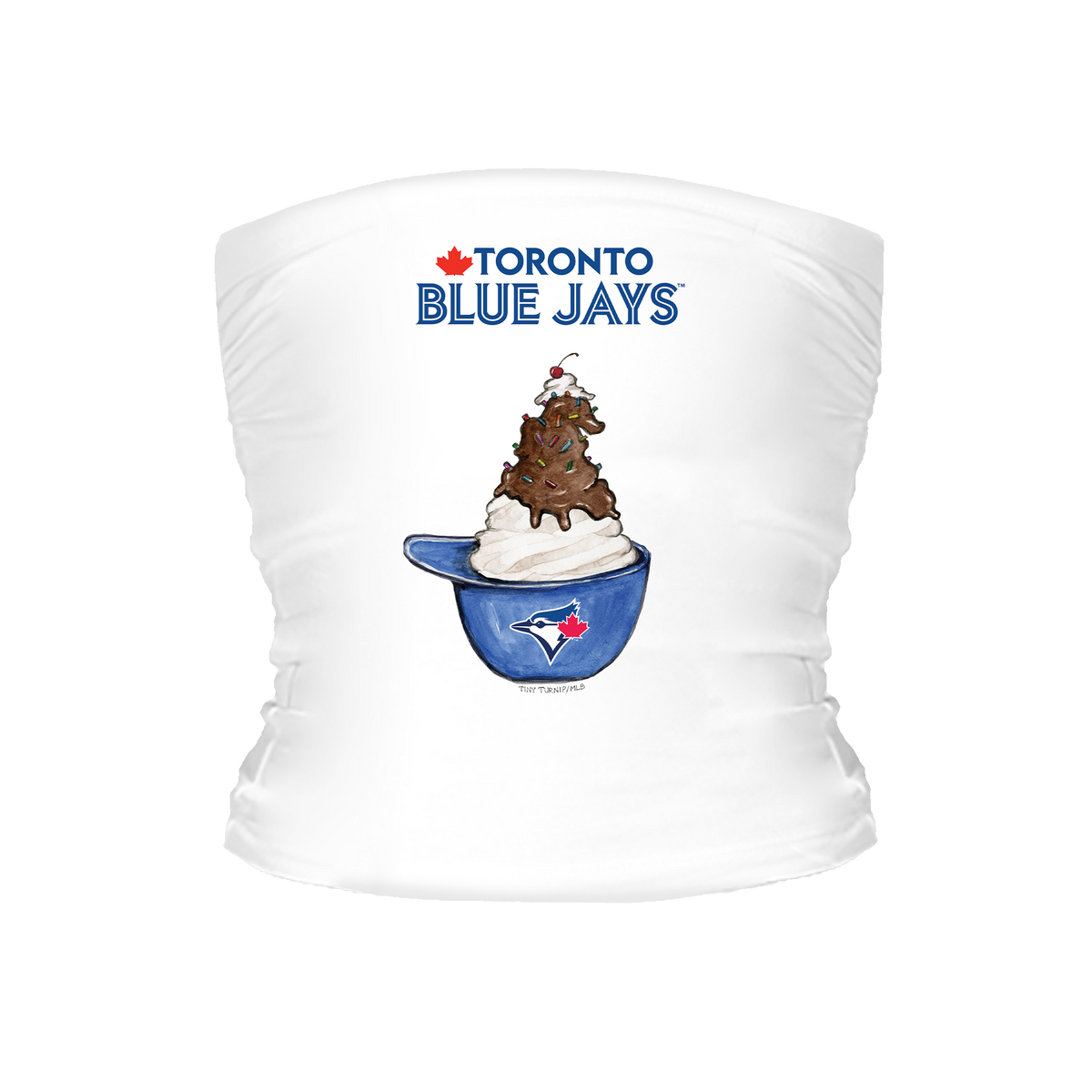 Toronto Blue Jays Sundae Helmet Tube Top - Tiny Turnip
