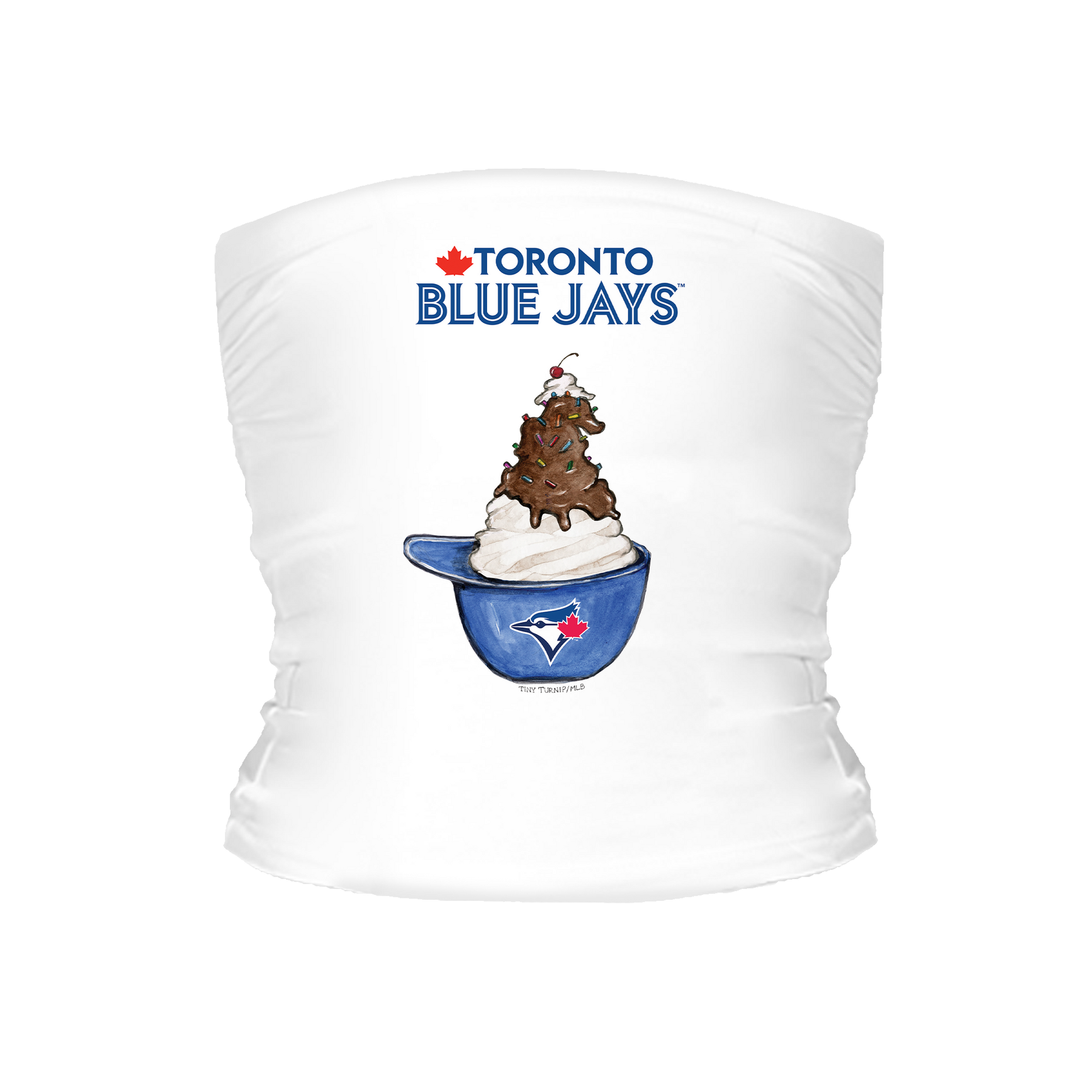 Toronto Blue Jays Sundae Helmet Tube Top - Tiny Turnip