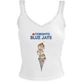 Toronto Blue Jays Triple Scoop Lace Tank