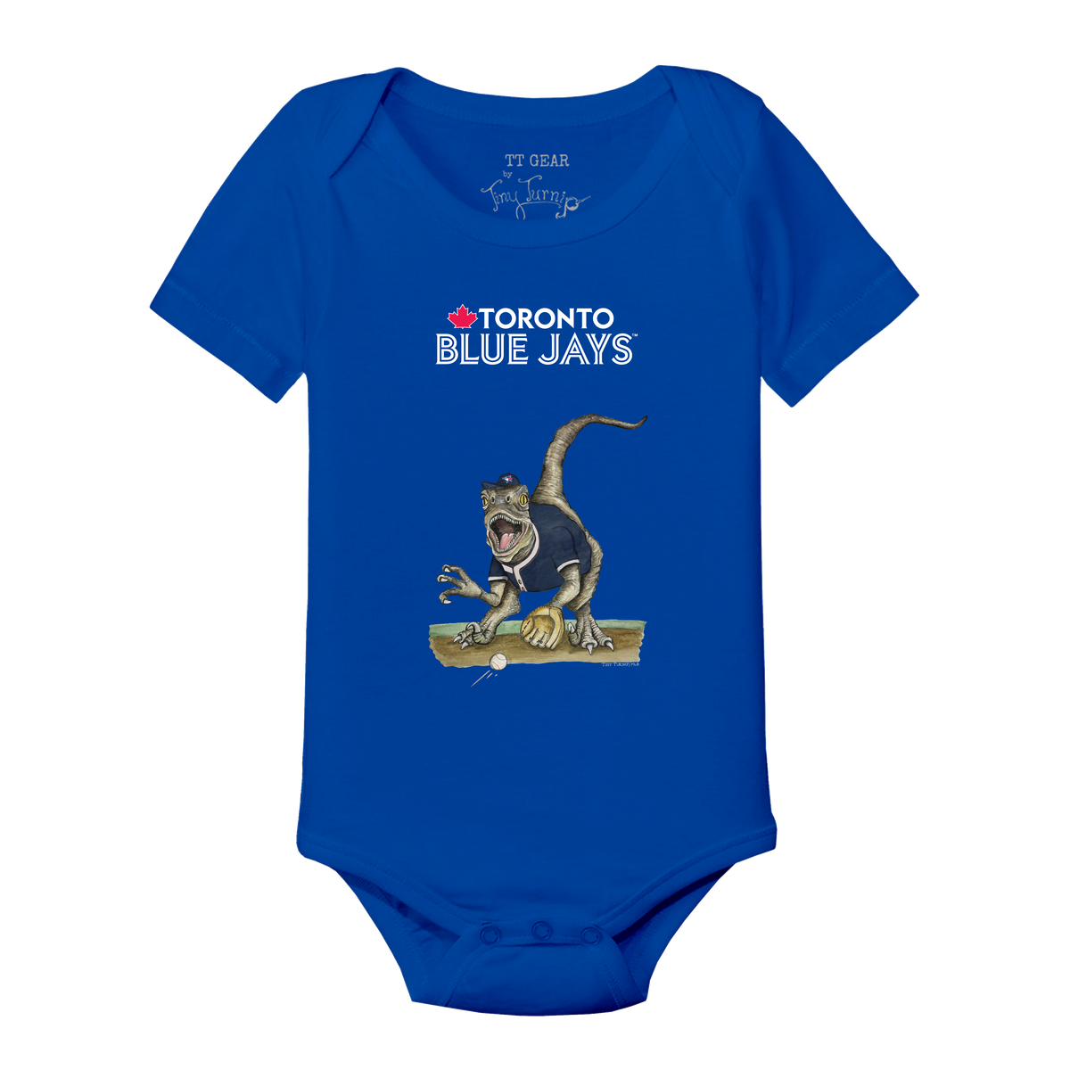 Toronto Blue Jays Velociraptor Short Sleeve Snapper