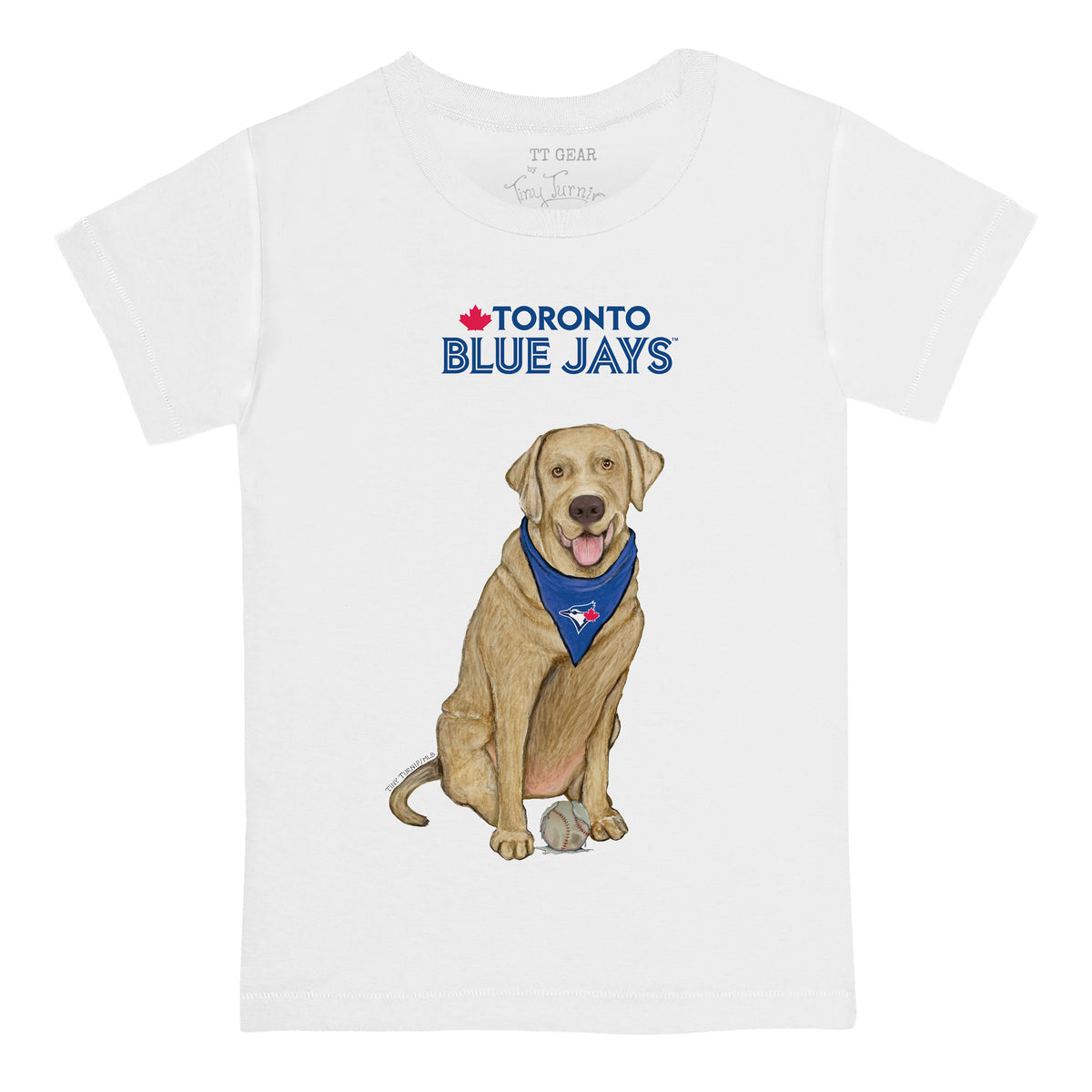 Toronto Blue Jays Yellow Labrador Retriever Tee Shirt