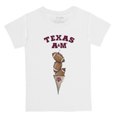 Texas A&M Aggies Football Triple Scoop Kid's Tee Shirt