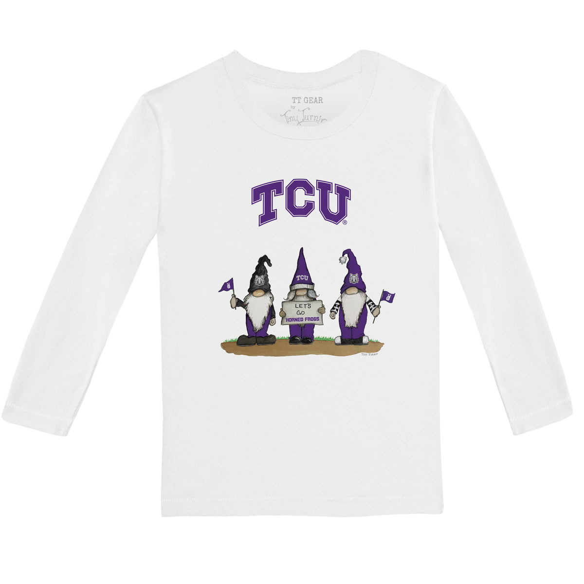TCU Horned Frogs Gnomes Long-Sleeve Tee Shirt