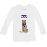 TCU Horned Frogs Golden Retriever Long-Sleeve Tee Shirt