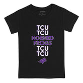 TCU Horned Frogs Stacked Tee Shirt