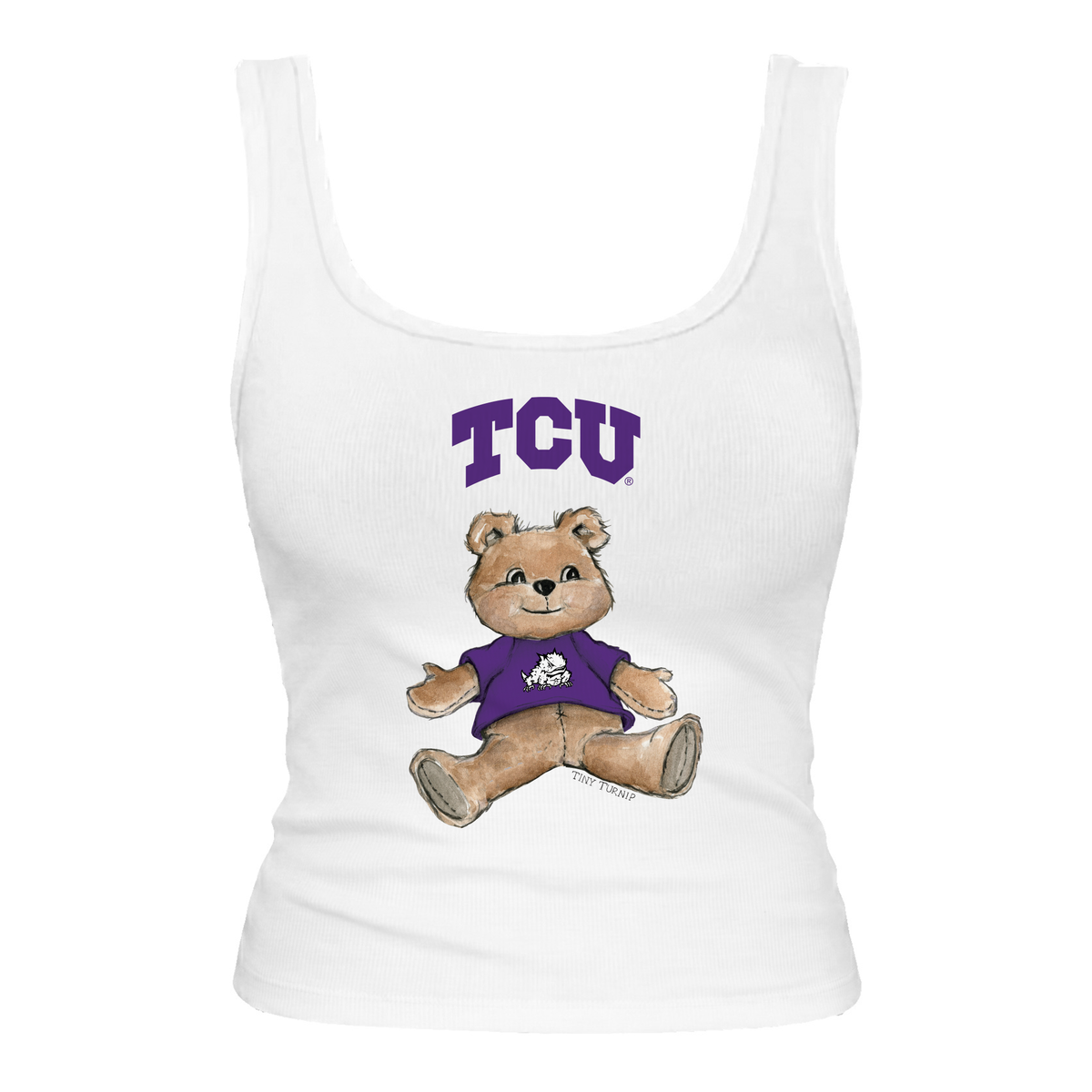 TCU Horned Frogs Teddy Emmy Tank