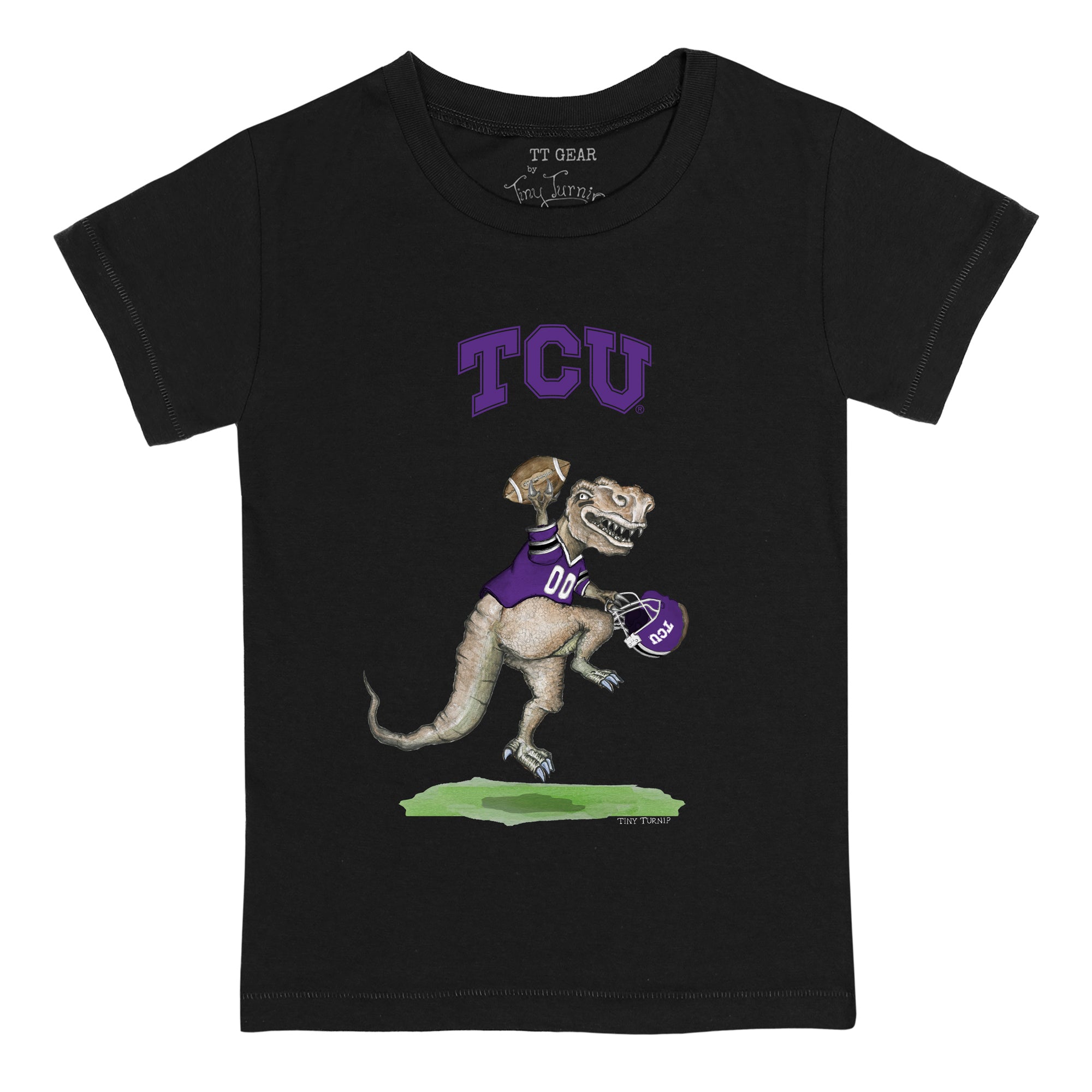 TCU Horned Frogs TT Rex Tee Shirt | Tiny Turnip