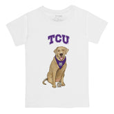 TCU Horned Frogs Yellow Labrador Retriever Tee Shirt