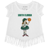 South Florida Bulls Babes Fringe Tee