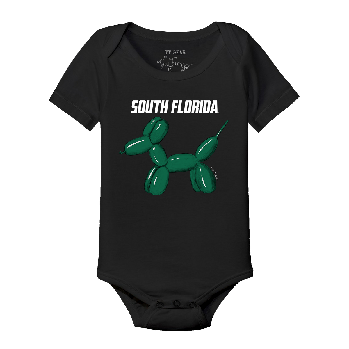 South Florida Bulls Balloon Dog Short Sleeve Snapper