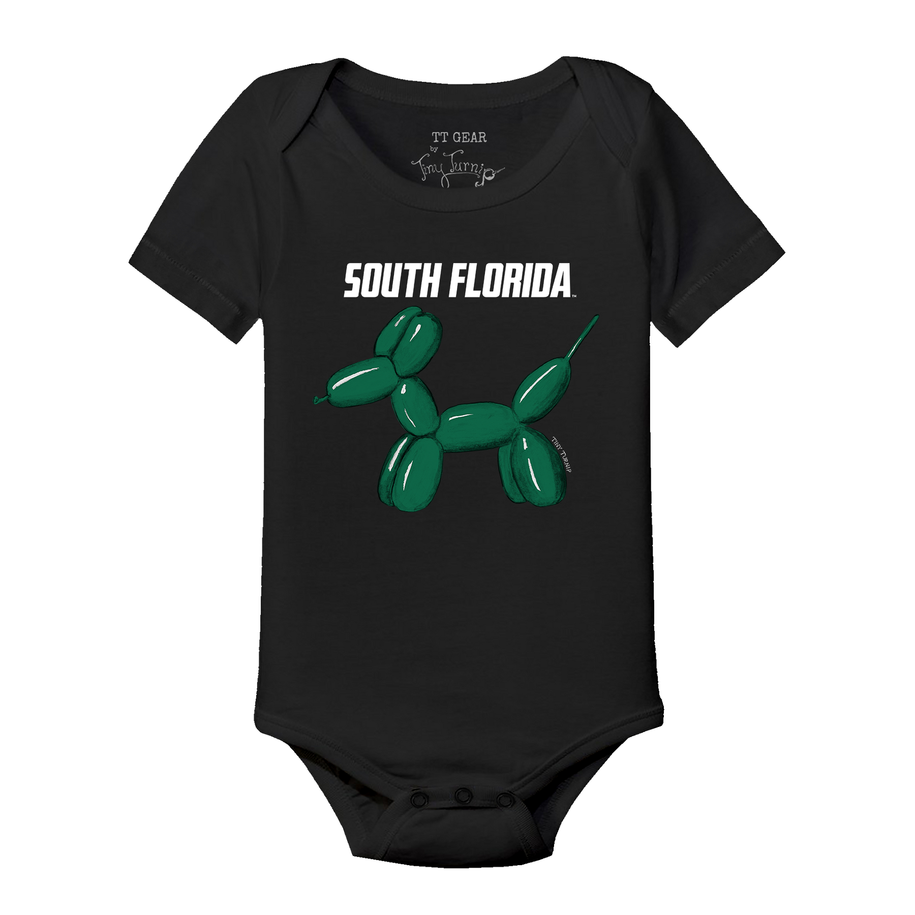 South Florida Bulls Balloon Dog Short Sleeve Snapper