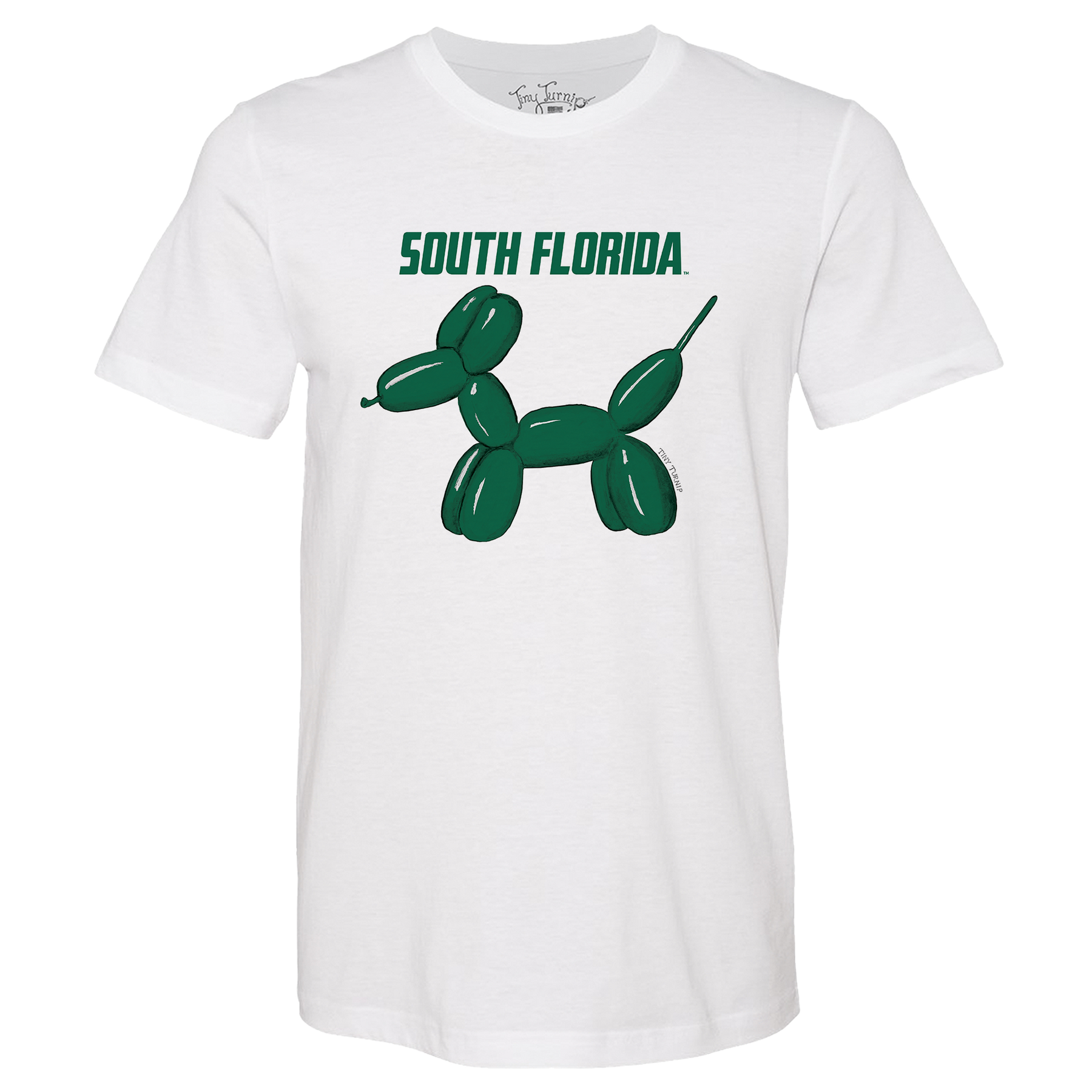 South Florida Bulls Balloon Dog Unisex Tee Shirt