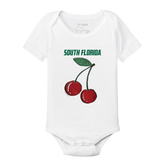 South Florida Bulls Cherry Short Sleeve Snapper