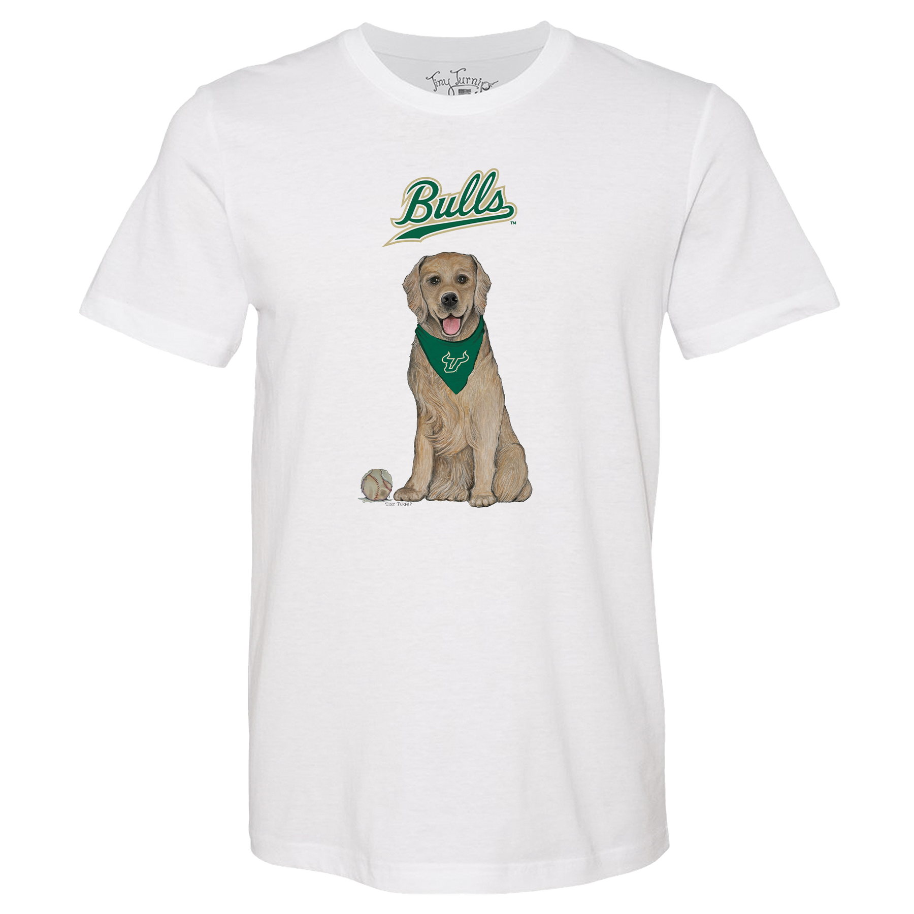 South Florida Bulls Golden Retriever Unisex Tee Shirt