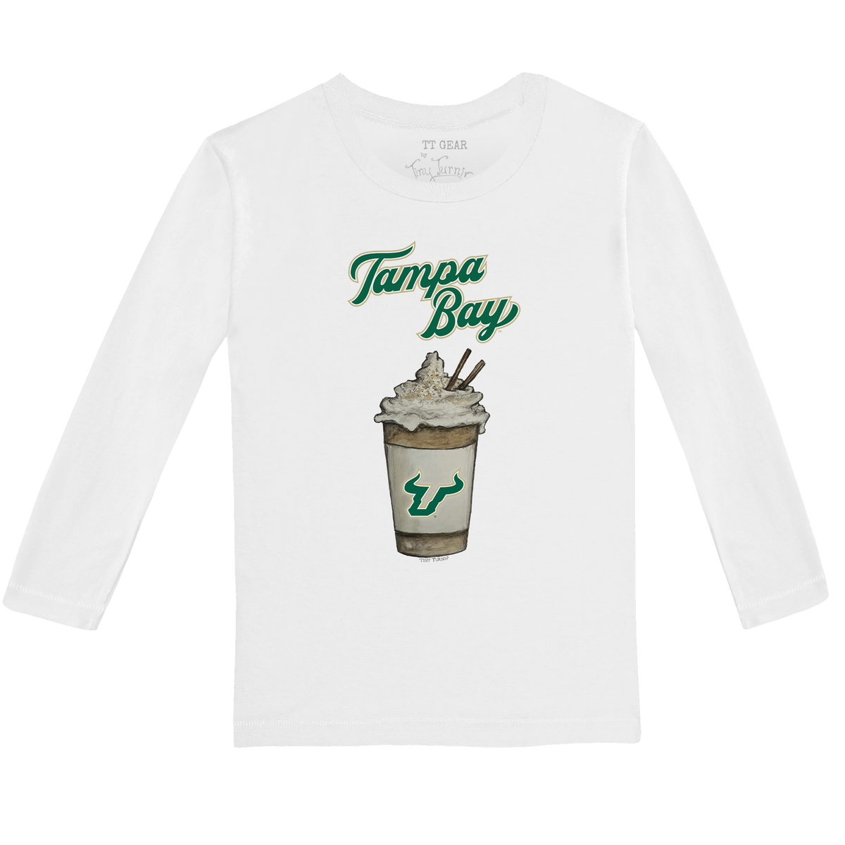 South Florida Bulls Latte Long-Sleeve Tee Shirt