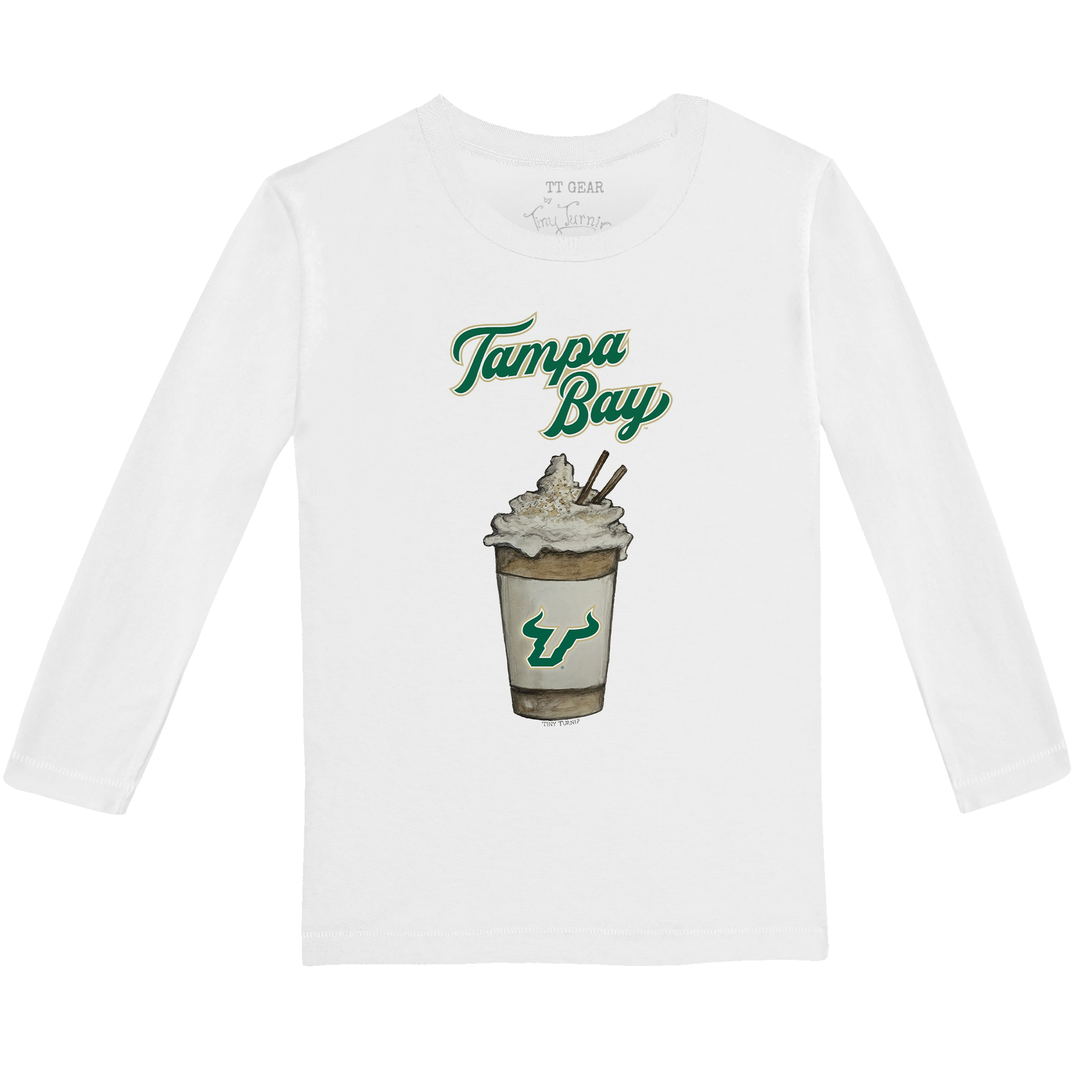 South Florida Bulls Latte Long-Sleeve Tee Shirt