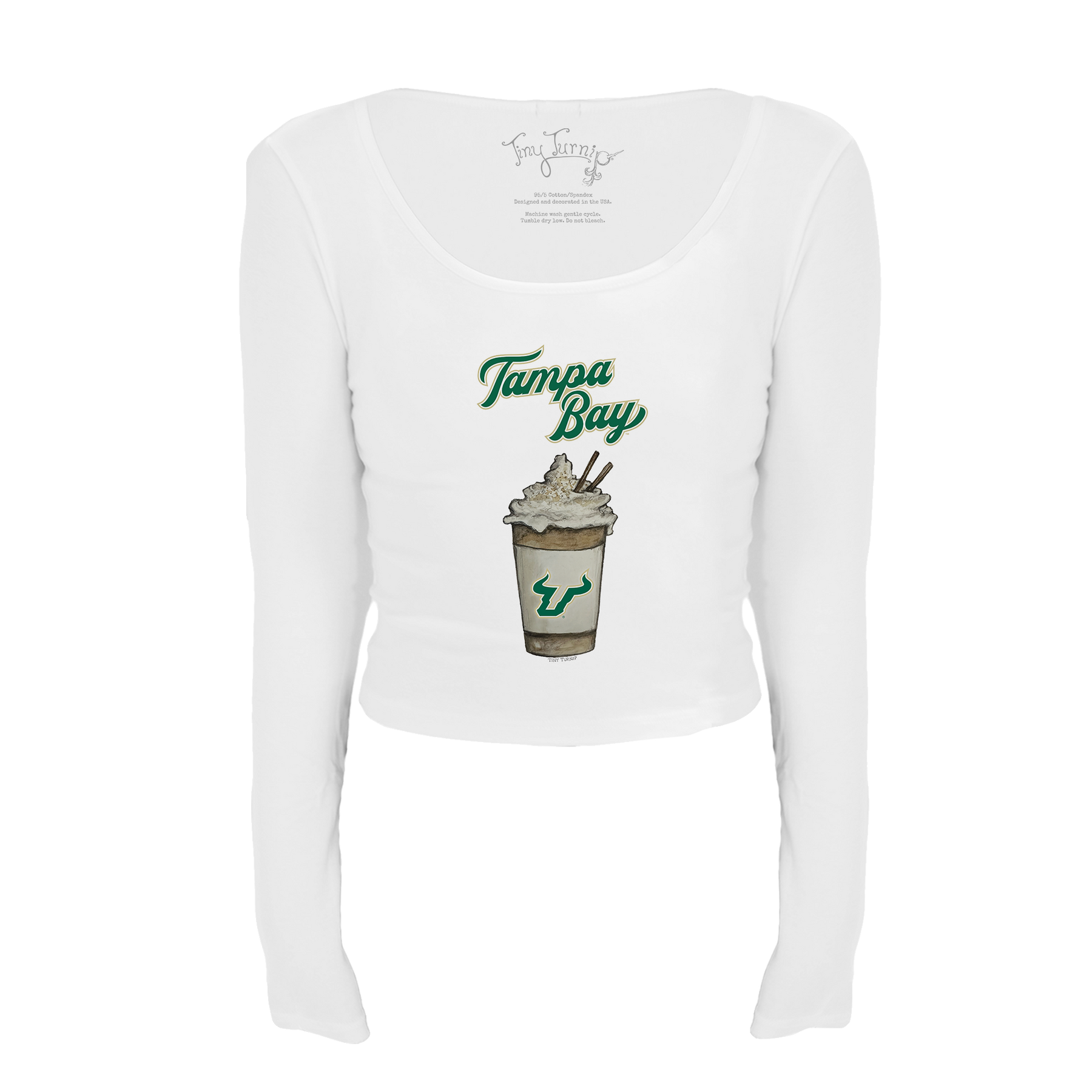 South Florida Bulls Latte Women's Lucy Long Sleeve
