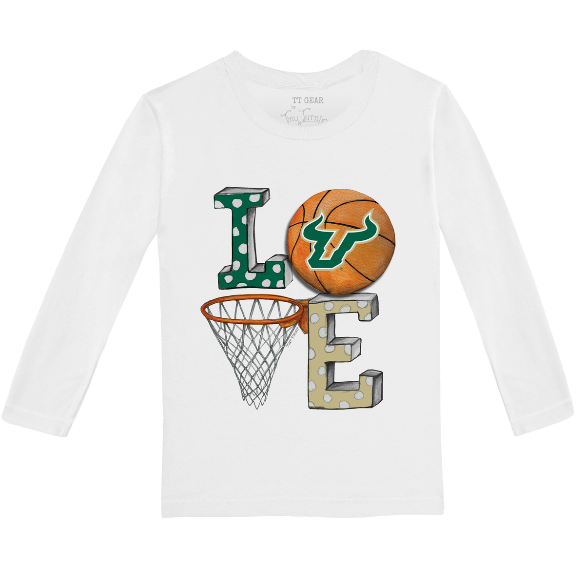 South Florida Bulls LOVE Long-Sleeve Tee Shirt