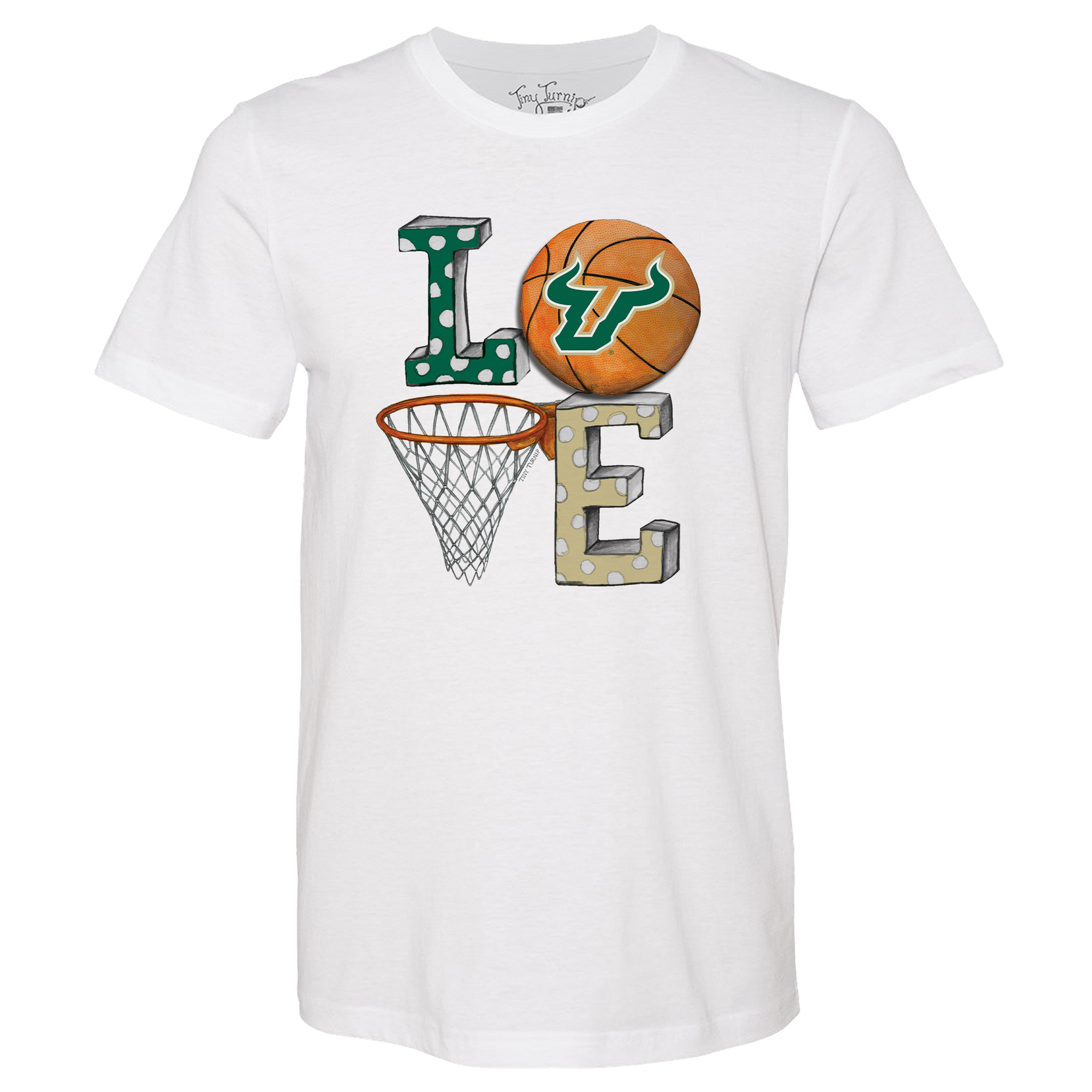 South Florida Bulls LOVE Unisex Tee Shirt