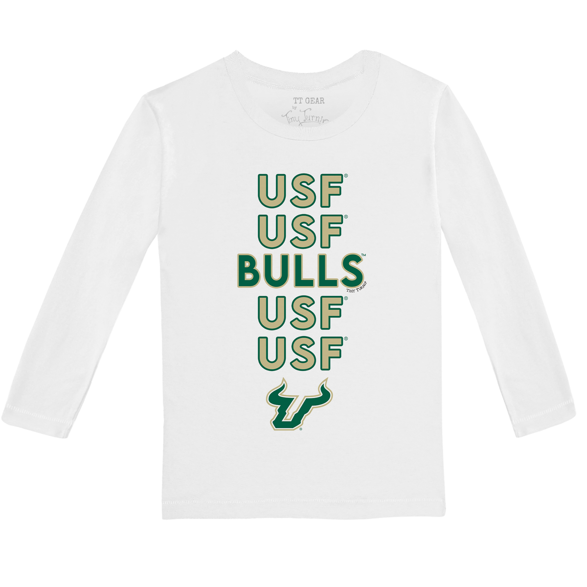 South Florida Bulls Stacked Long-Sleeve Tee Shirt