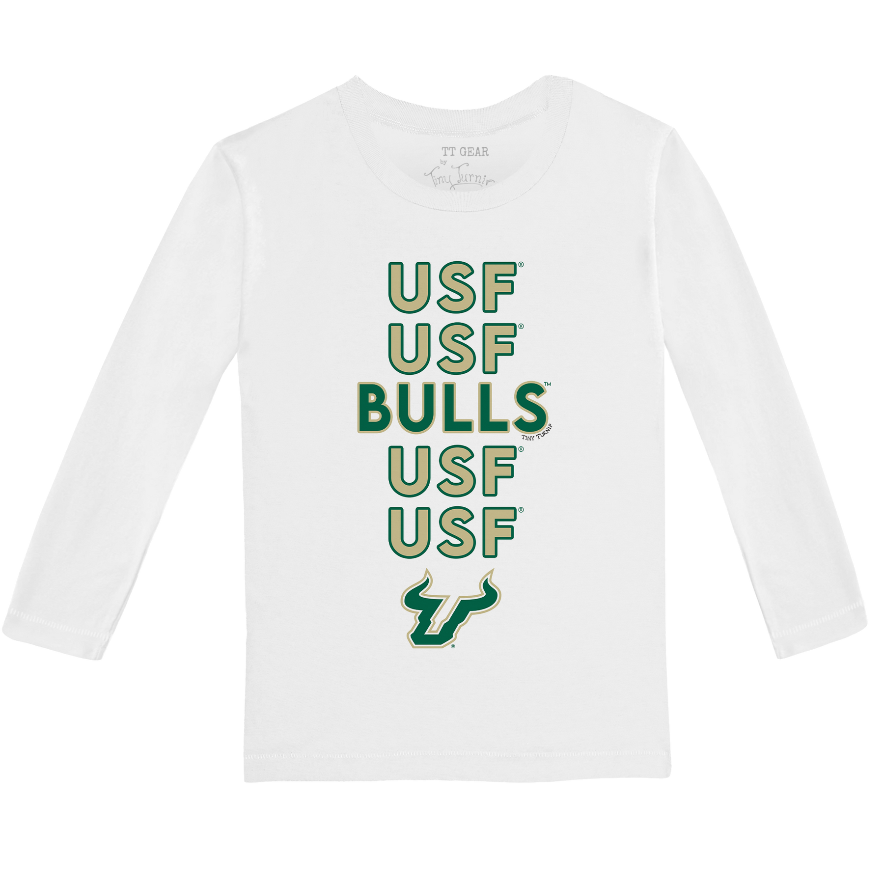 South Florida Bulls Stacked Long-Sleeve Tee Shirt